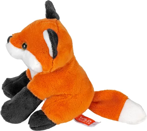 Vista 3 de Wild Republic Pocketkins - Peluche de zorro rojo, 5 pulgadas