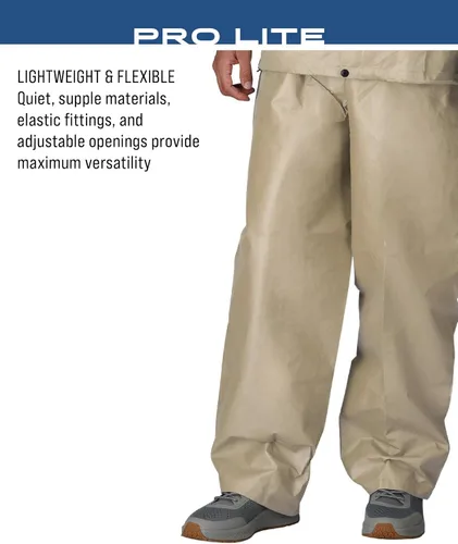 Vista 5 de FROGG TOGGS Traje de lluvia Pro Lite para hombre, impermeable, transpirable, protección confiable contra la intemperie húmeda