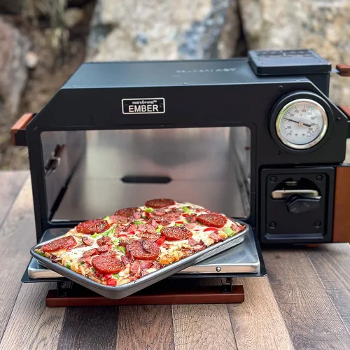 Vista 7 de Horno InstaFire Ember (compacto, fuera de la red, camping, emergencia)