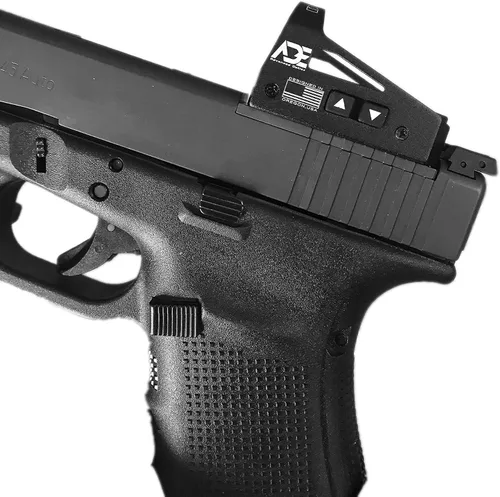 Vista 3 de Ade Advanced Optics RD3-012-G Green Dot Micro Mini Mira Reflex para Glock MOS 17 19 34 35 40 41 Pistola
