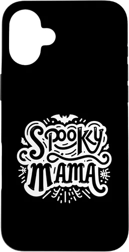 Vista 22 de Spooky Mama Halloween Mom Season Bat Mommy Parent Case for iPhone 16