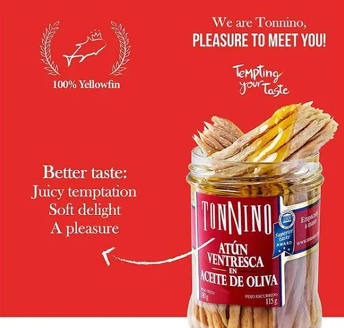 Vista 2 de Tonnino Atún Ventresca en aceite, 4OZ (6PK)