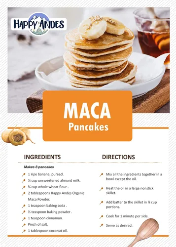 Vista 5 de Polvo de maca orgánica sin OMG, orgánico USDA, utilizado para energía y fitness, rendimiento y estado de ánimo, para hombres y mujeres