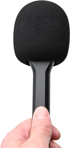 Vista 3 de LEFXMOPHY Parabrisas para Rode Entrevista GO Adaptador de mano para Inalámbrico Go Mic Esponja Filtro Pop Micrófono Cubierta de Espuma Pantalla