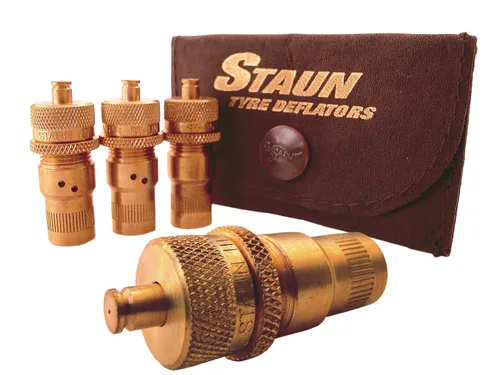 Vista 11 de Staun Desinfladores de neumáticos Quickset con medidor de precisión (6-30 PSI)