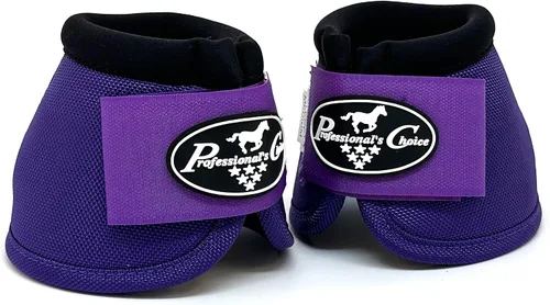 Vista 16 de Professional's Choice Botas de Campana de Extralimitación Balística para Caballos Azul Marino Negro