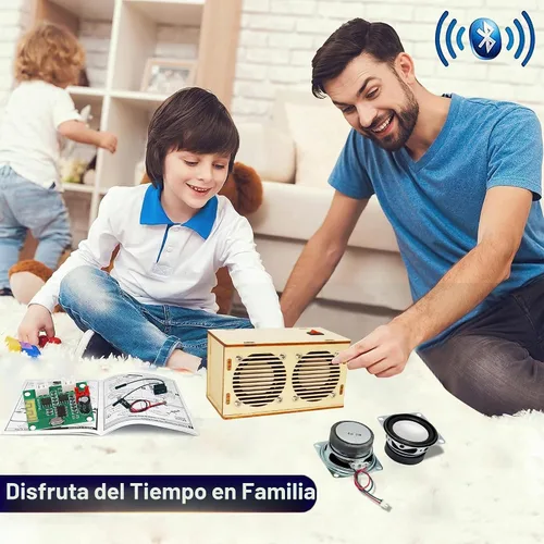 Vista 4 de DIY Bluetooth Speaker Kit -STEM Kits Science Project for Boys Teens 8-12-14