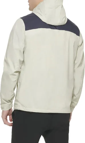 Vista 4 de Tommy Hilfiger Chaqueta impermeable con capucha Legacy para hombre
