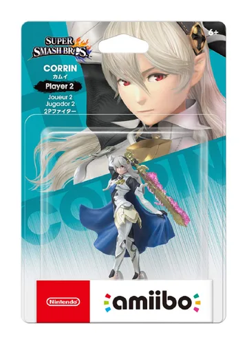 Vista 2 de Nintendo Amiibo Kamui 2P Fighter (Smash Brothers series) Japan Import