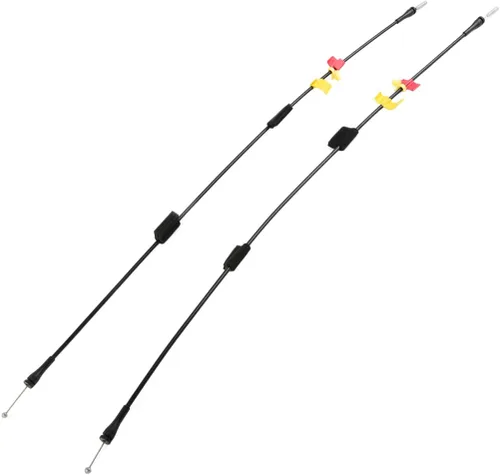 Vista 8 de Cables de pestillo inferior de la puerta lateral derecha trasera izquierda para 1997-2003 F150 2004 F150 Heritage 1997-1999 F250 Reemplaza#