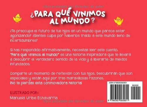 Vista 2 de Para que vinimos al mundo Cuentos infantiles para niños en español Libro inspirador para niños acerca del manejo de las emociones, encontrar
