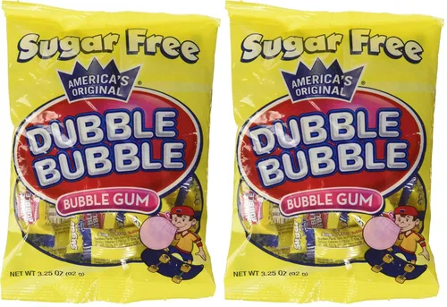 Vista 6 de Dubble Bubble Sin azúcar, bolsas de 3.25 onzas (paquete de 12)