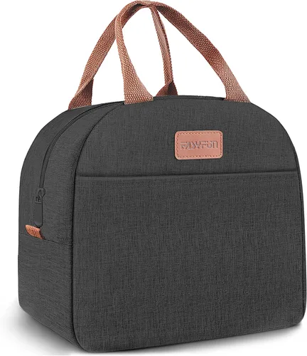 Vista 18 de Bolsa de almuerzo para mujeres y hombres, lonchera aislada para adultos, pequeña lonchera hermética enfriadora, contenedores de comida para almuerzo