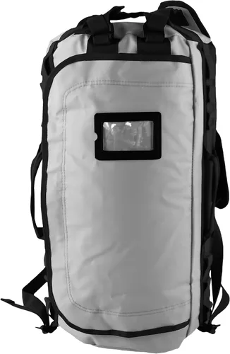 Vista 6 de Trailhead Bolsa de lona con correas de hombro de tela impermeable, Gris claroazul