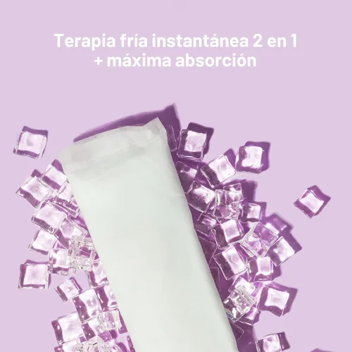 Vista 2 de Frida Mom 2 en 1 - almohadillas femeninas posparto, absorbentes, hielo perineal paquetes de terapia de frío instantáneo y almohadilla absorbente