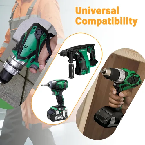 Vista 7 de Shentec Cargador de batería de iones de litio de 18 V compatible