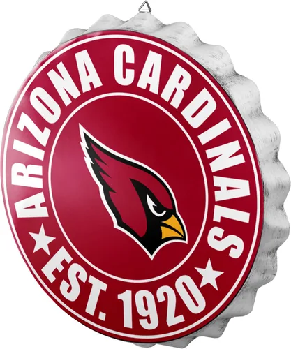 Vista 13 de NFL Team Logo Metal Hanging Wall Bottle Cap Sign