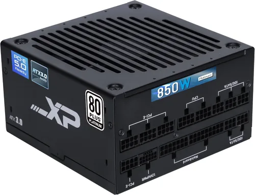 Vista 12 de SAMA P850 850W Fuente de alimentación – Compacta totalmente modular ATX 3.1 PSU – PCIe 5.1 y 12V-2x6 GPU Ready – Certificada 80 Plus Platinum