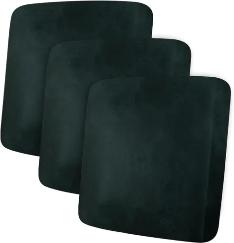 Vista 74 de ANARACHON Fundas de cojín de sofá con aspecto de cuero, juego de fundas de asiento de sofá, protector de muebles para sillón seccional, sofá biplaza