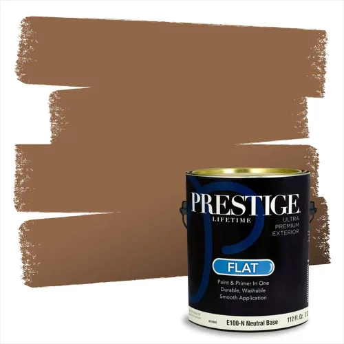 Vista 67 de Pintura 2 en 1, para primera mano y para exterior, de Prestige Paints, E100-N-1120BM
