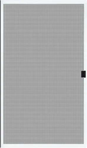 Vista 10 de K.D. Kit de puerta mosquitera corrediza de aluminio estándar para patio, marco de 1-7/8 pulgadas (30'' x 80'' blanco) a prueba de mosquitos