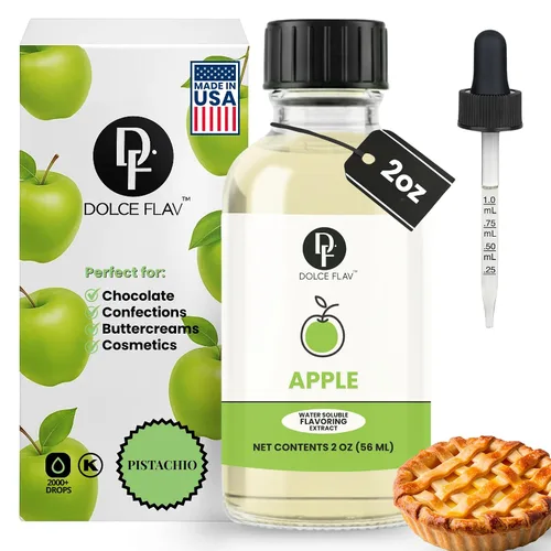Vista 51 de Dolce Flav Extracto Natural de Anís – 1 Galón Soluble en Aceite Kosher, Sin Azúcar, Aromatizante Concentrado de Anís de Regaliz para Hornear