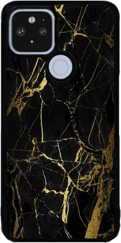 Vista 9 de Funda de goma negra de mármol negro y dorado compatible con Google Pixel 10, 10 Pro, 10 Pro XL, 9a, 9 Pro, Pixel 9, Pixel 9 Pro XL, 8a, 8 Pro, 8, 7