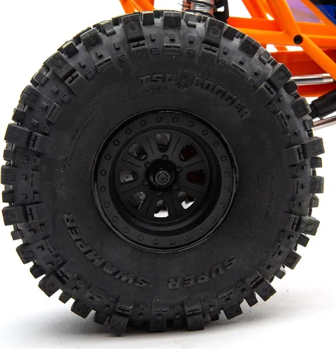 Vista 9 de Camión RC Axial 1/10 RBX10 Ryft 4WD Brushless Rock Bouncer RTR (Batería y Cargador No Incluidos), Naranja, AXI03005T1, Unisex Adulto