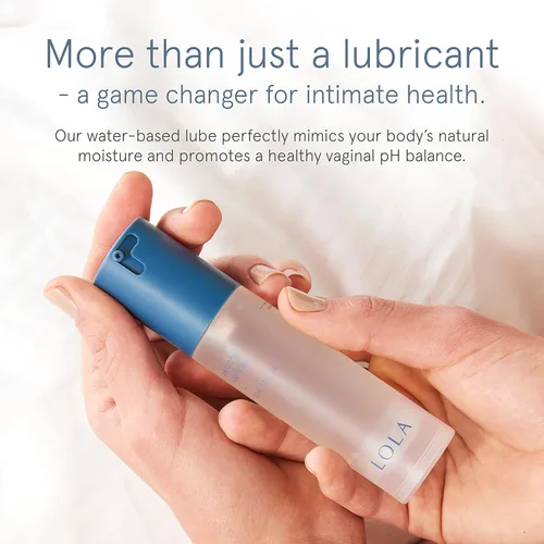 Vista 4 de LOLA Lubricante personal y mini vibrador - Lubricante a base de agua para mujeres y mini masajeador y vibrador para mujeres, bienestar sexual