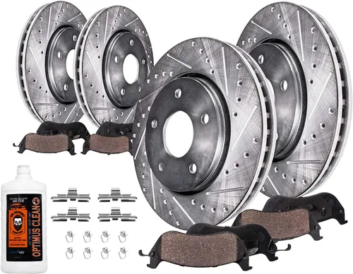 Vista 23 de Detroit Axle - Rotores de freno traseros para Toyota GR Supra BMW 230i 330e 330i 430i 530i 530i 530e 540d 540i xDrive X3 X4 Z4, rotores de freno
