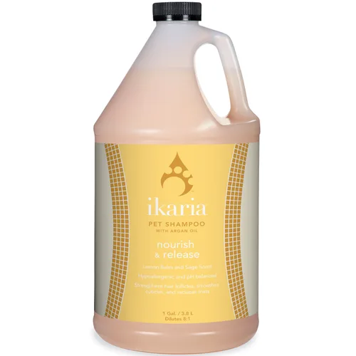 Vista 4 de Ikaria Champú reparador IK Nourish, 16 onzas