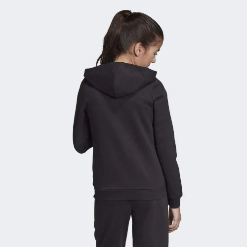Vista 3 de adidas Performance Yg E Lin Fz Hd Fleece Niñas Negro - 78 Años - Suéter Suéteres