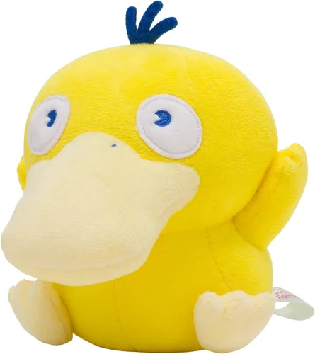 Vista 2 de Pokemon Saiko Soda Peluche de 6 pulgadas - Psyduck
