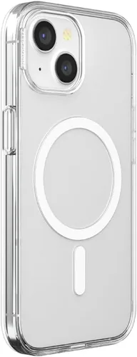 Vista 2 de PopSockets Funda para iPhone 15 con MagSafe, transparente
