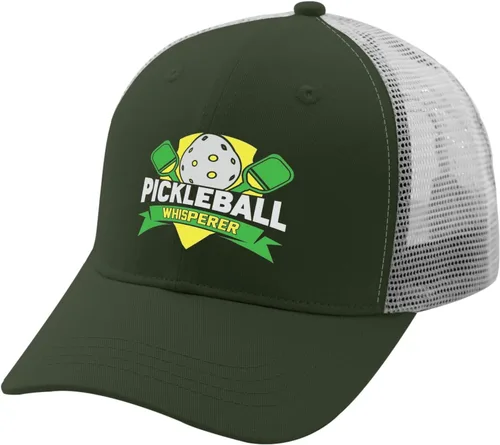 Vista 2 de devor Gorra de béisbol Pickleball Whisperer, divertida gorra de béisbol para hombre