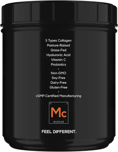 Vista 9 de Codeage Péptidos de colágeno múltiple + probióticos edición negra, vitamina C, suplemento en polvo de ácido hialurónico, alimentado con pasto