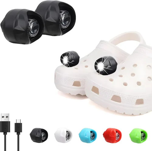 Vista 8 de Vergissm Linternas Recargables, 2 PCs Faro LED, Linternas Impermeables Manos Libres con 3 Modos de Iluminación para Niños y Adultos, Luces Novedosas