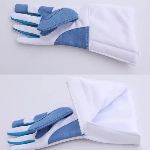 Vista 5 de Guantes de esgrima para niños adultos, guantes para práctica diaria de esgrima, equipo profesional de esgrima (XXS-XXL)