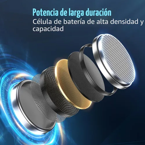 Vista 2 de POWEROWL Paquete de 12 Baterías CR2032 de Alta Capacidad - Reemplazo de Batería CR2032 de Litio 3V para Apple Airtag, Llavero, Control Remoto