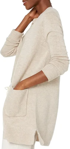 Vista 3 de Tienda Essentials Women's Long-Sleeve Jersey Stitch Open-Front Cardigan