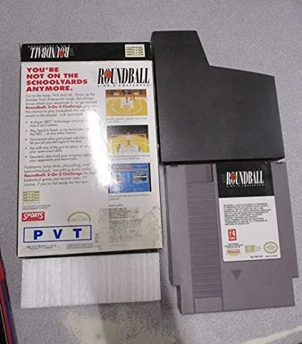 Vista 3 de Roundball 2 on 2 Challenge - Nintendo NES
