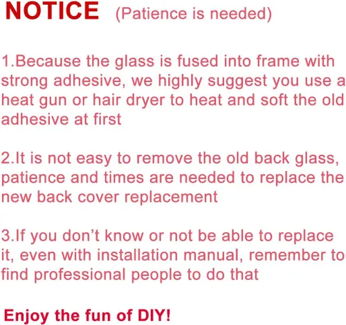 Vista 7 de Reemplazo de cristal trasero OEM para iPhone Xs de 5.8 pulgadas con kit de herramientas de reparación y adhesivo preinstalado (Oro)