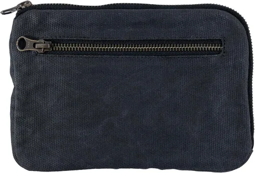 Vista 3 de Hide & Drink, Bolsa de equipo con cremallera, bolsa de camping, accesorio de viaje, bolsa multiusos, lona encerada y cuero de grano completo