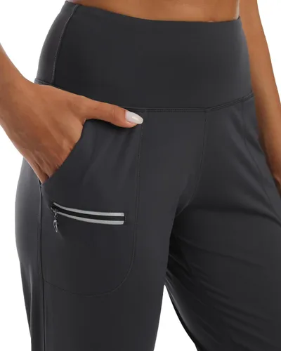 Vista 99 de Kcutteyg - Pantalones deportivos con bolsillos para mujer, diseño suave, ligero y de secado rápido, para entrenamiento, gimnasia, yoga y correr