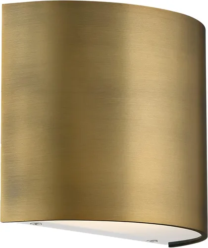 Vista 5 de WAC Lighting dweLED, aplique de pared LED de bolsillo de 7 pulgadas en níquel cepillado