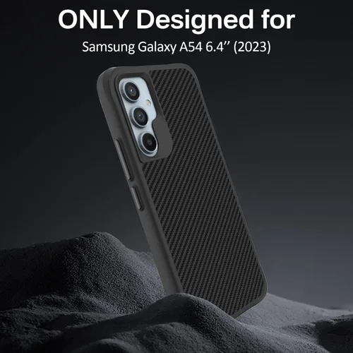 Vista 2 de Miimall Funda resistente para Galaxy A54 0.18 oz, funda de teléfono resistente, cargador inalámbrico [protección de cuerpo completo]