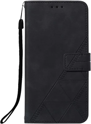 Vista 2 de LEMAXELERS Funda tipo cartera para iPod Touch 5, iPod Touch 7 con tapa magnética de piel sintética con tarjetero y función atril, protección a