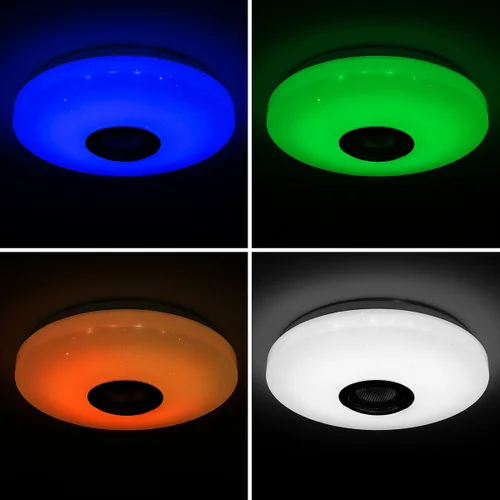 Vista 5 de Lámpara LED de Techo con Altavoz Lumavox InnovaGoods