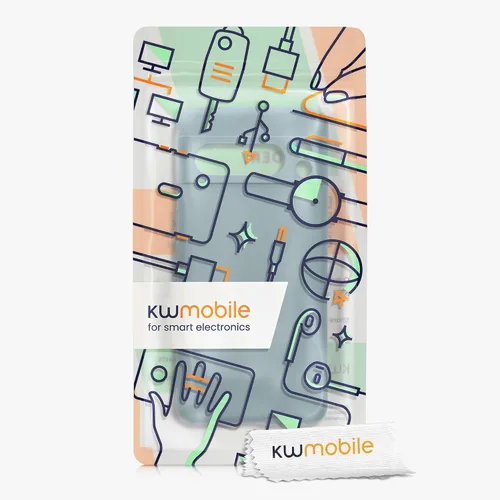 Vista 7 de kwmobile Funda compatible con Google Pixel 8 Pro - Funda protectora delgada de TPU con acabado mate suave - Piedra antigua
