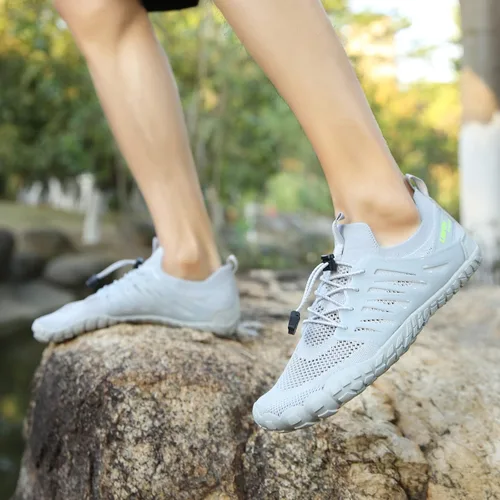 Vista 3 de BFEN - Zapatos acuáticos para natación para hombre y mujer, deportivos para playa, secado rápido, estilo descalzo, ideales para navegación, pesca